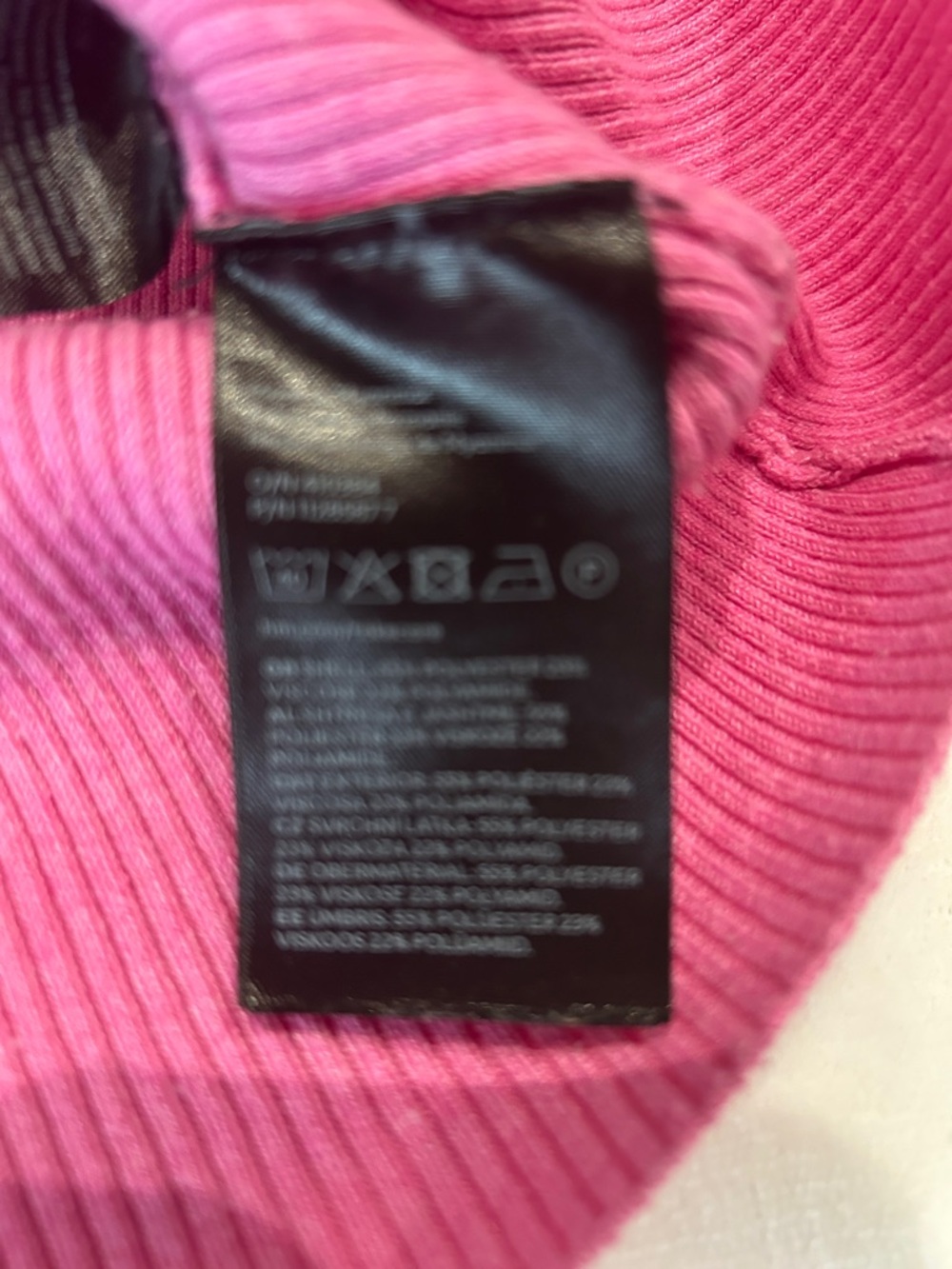 H&M Pink Ribbed Sweater Medium - Picture 5 of 6